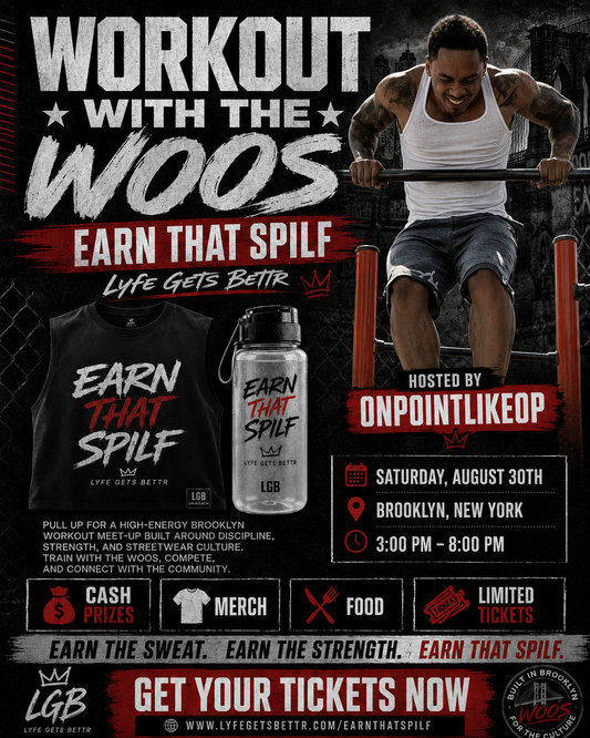 Workout With The Woos: Earn That Spilf Brooklyn Fitness Meet-Up TICKET