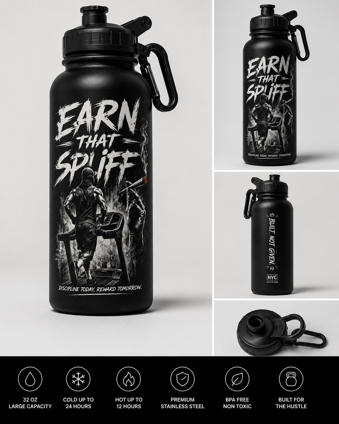 Lyfe Gets Bettr “Earn That Spilff” Men’s Workout Bundle SHIPS JULY 27TH