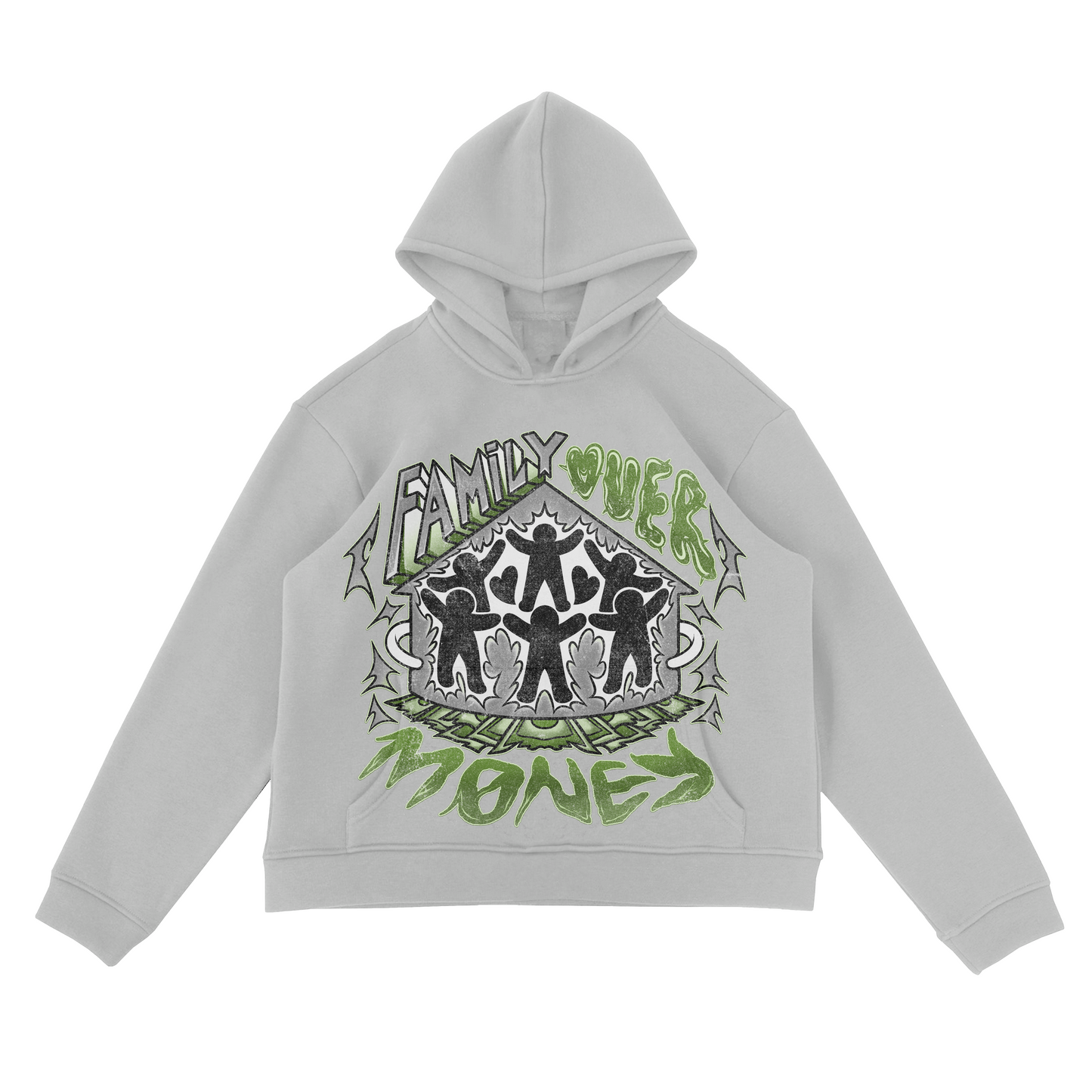 Family Over Money Hoodie